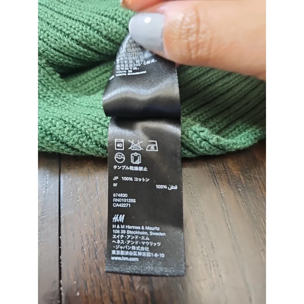 H&M Chunky 100% Cotton‎ Wool Scarf